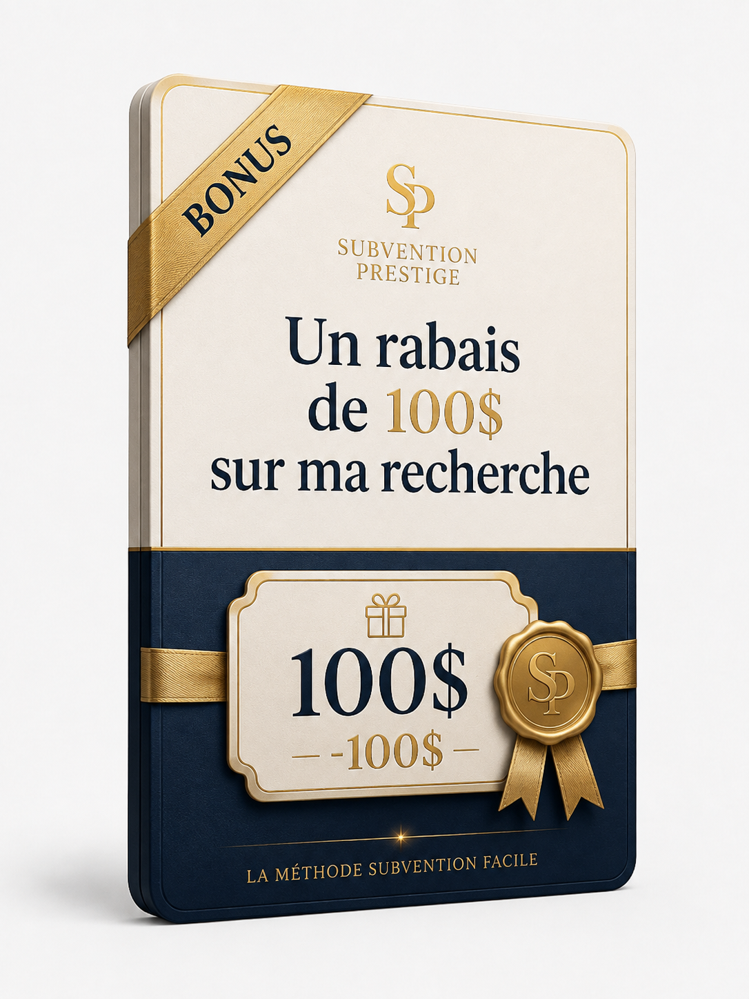 Couverture — Un rabais de 100$ sur ma recherche