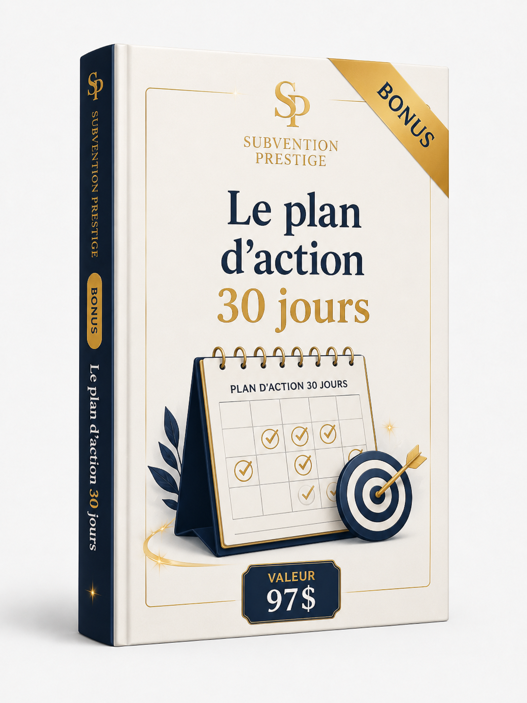Couverture — Le plan d'action 30 jours